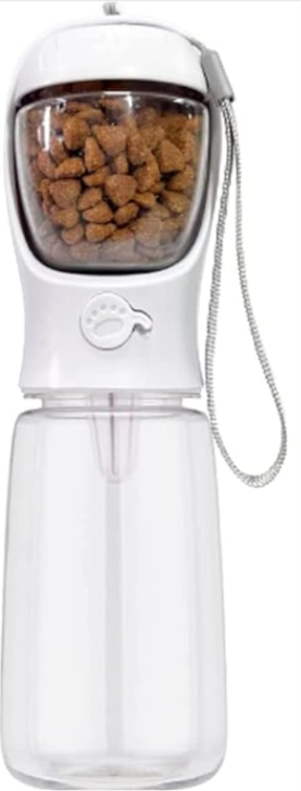 Dispensador Portátil de Agua y Comida